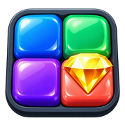 Gembop, a block-placement puzzle game in 2D and 3D